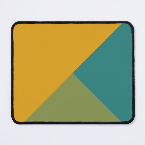 Item preview, Mixed Geometry Mustard Turquoise Green designed and sold by La Chic.