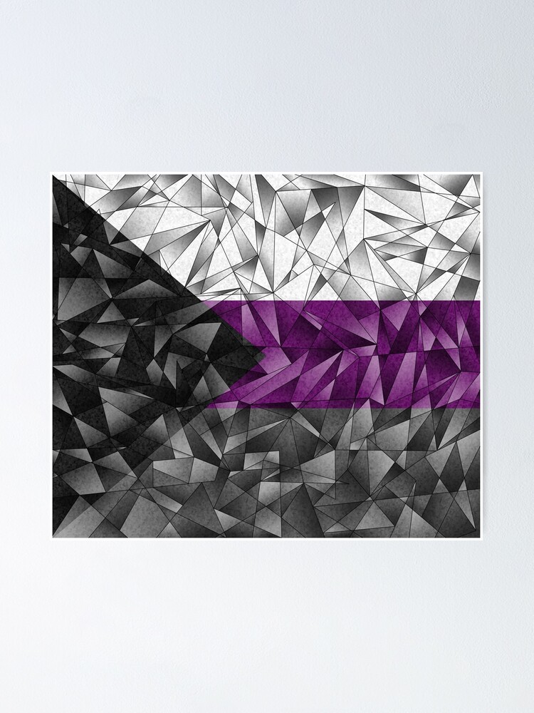 Abstract Demisexual Flag Poster For Sale By Liveloudgraphic Redbubble 7102