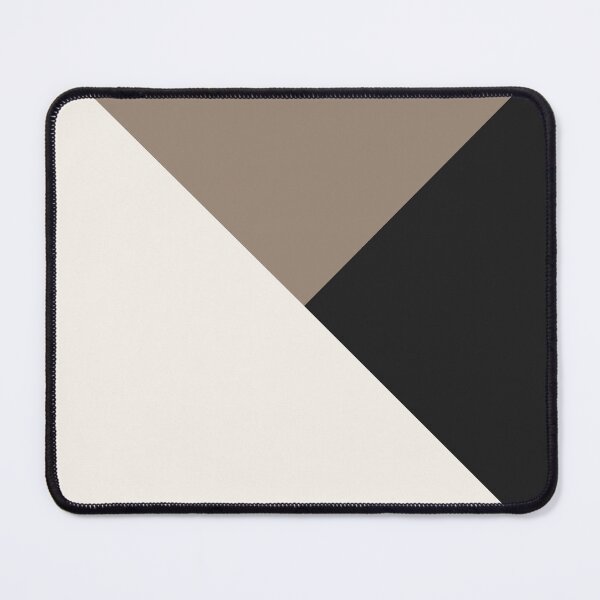 Item preview, Tricolor Geometry Brown Charcoal designed and sold by La Chic.
