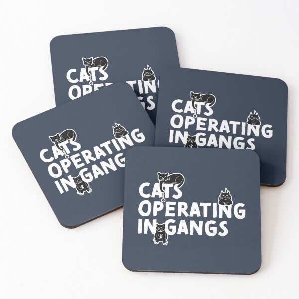 Item preview, Cats operating in gangs designed and sold by 4personnen.