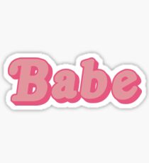 Babe Sticker
