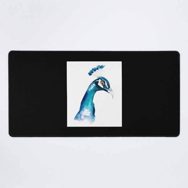 Item preview, Head of blue peacock designed and sold by AlvinMcle43246.
