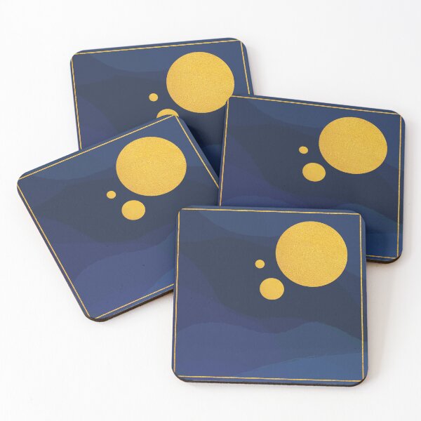 Item preview, Golden Blue Planet designed and sold by Lalingla.