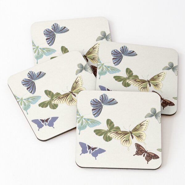 Item preview, Japanese butterfly from Kamisaka Sekka's Cho senshu designed and sold by cerenalkan.