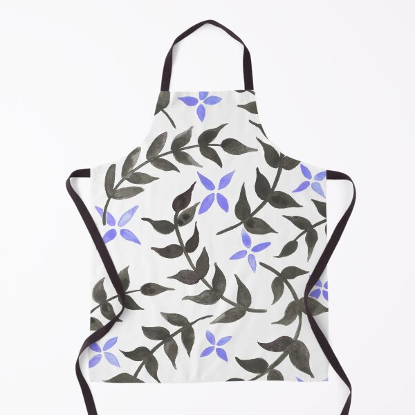 Item preview, Very peri floral pattern designed and sold by Home Cyn Home.