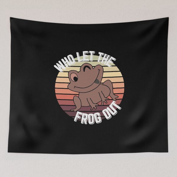 Item preview, Who Let The Frog Out designed and sold by designerpriti.