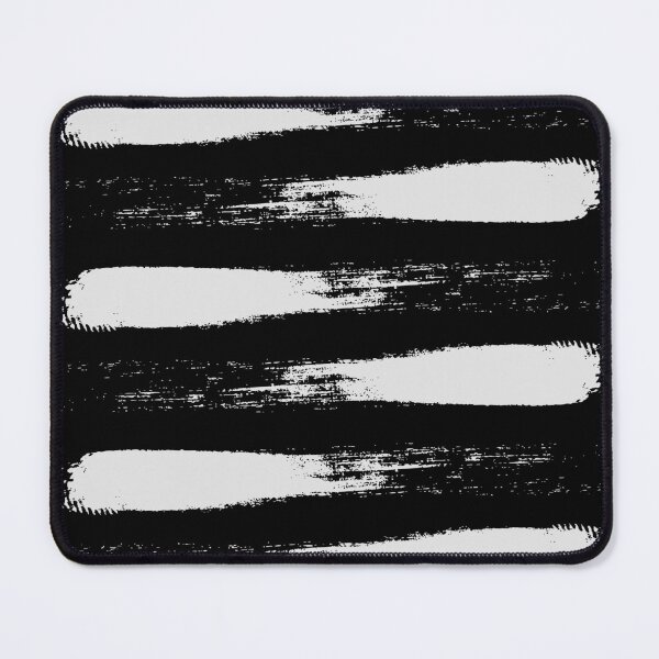 Item preview, Brushstroke Black designed and sold by Miss Striped.