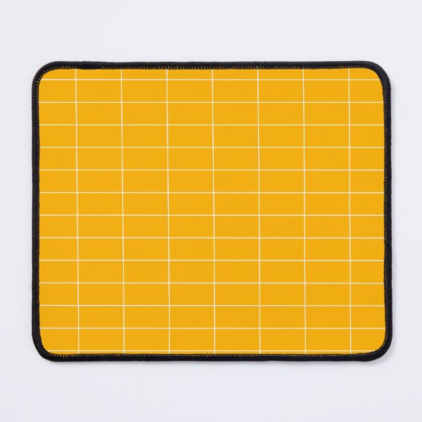 Item preview, Long Grid Horitzontal Yellow designed and sold by Miss Striped.
