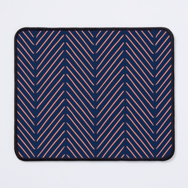 Artikelvorschau, Diagonale Mudcloth Rose Navy entworfen und verkauft von Miss Striped.