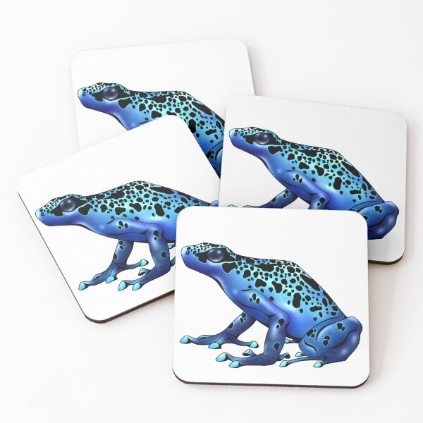 Item preview, Dendrobates tinctorius azureus - Blue Poison Dart Frog designed and sold by porpoisefully.