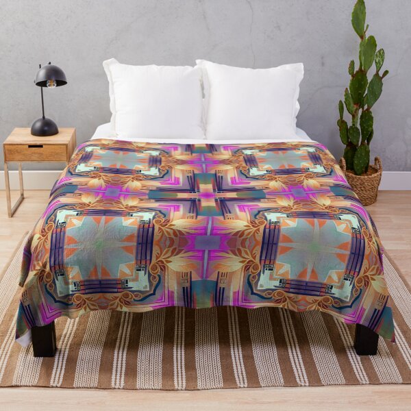 Aperçu de l'œuvre Motif de style mixte bohème et art déco créée et vendue par siwabudda.