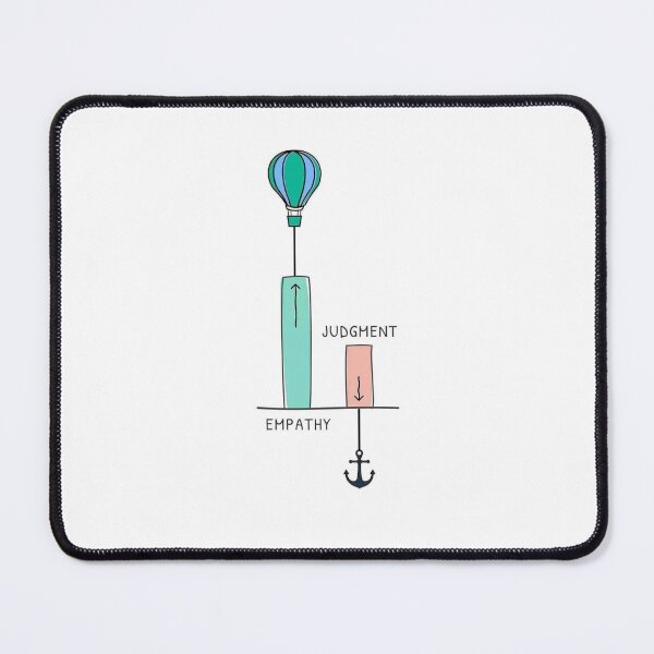 Item preview, empathy versus judgment designed and sold by ritusdesigns.