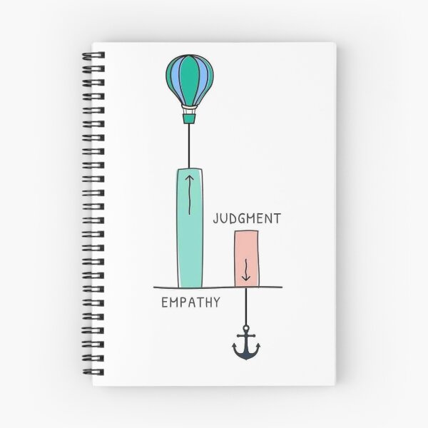 Item preview, empathy versus judgment designed and sold by ritusdesigns.