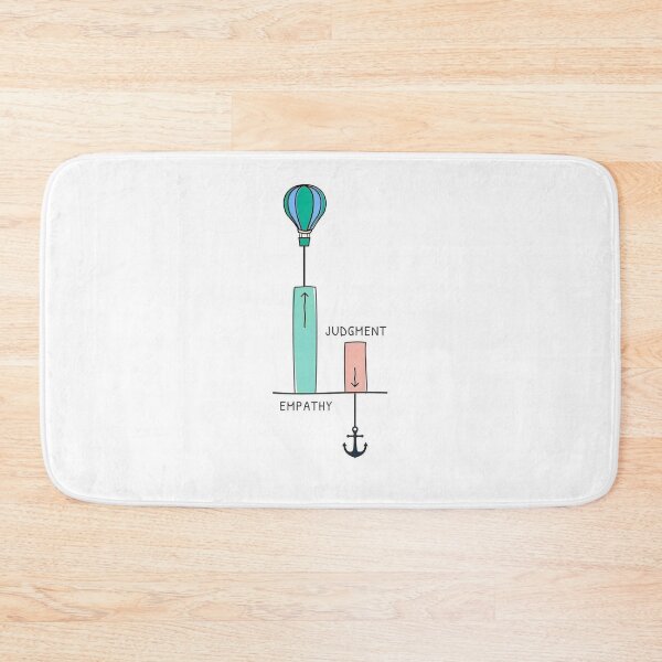 Item preview, empathy versus judgment designed and sold by ritusdesigns.