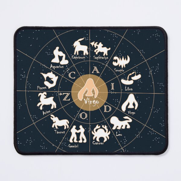Item preview, Virgo, Zodiac, Astrology, Horoscope, Stars, Sun-and-moon. Birthday, Valentines-day, Holidays, designed and sold by PrintedDreams.