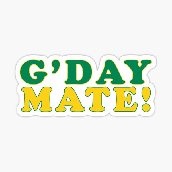 Item preview, G'day Mate! designed and sold by m-sebastian.