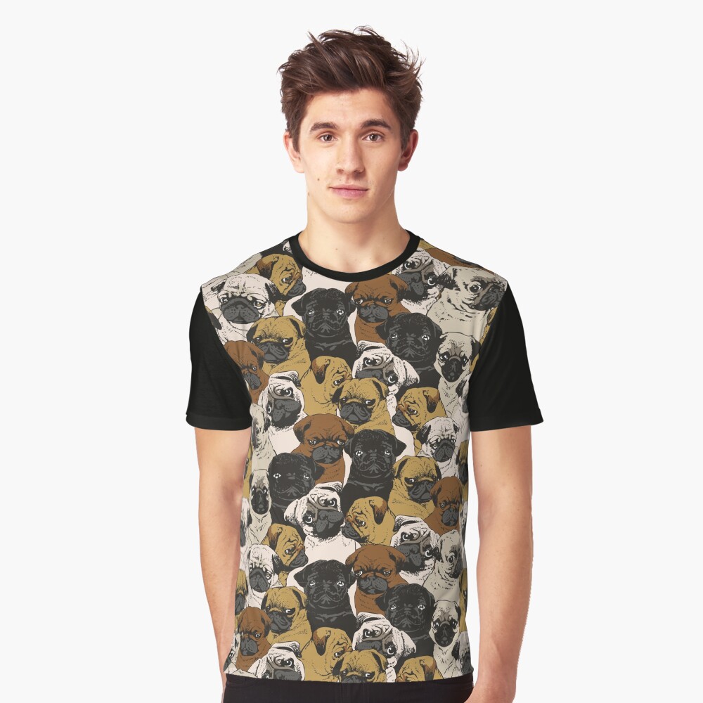 Vista previa del artículo con la obra «Camiseta gráfica», diseñado y vendido por Huebucket.