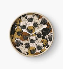 Reloj Pugs sociales