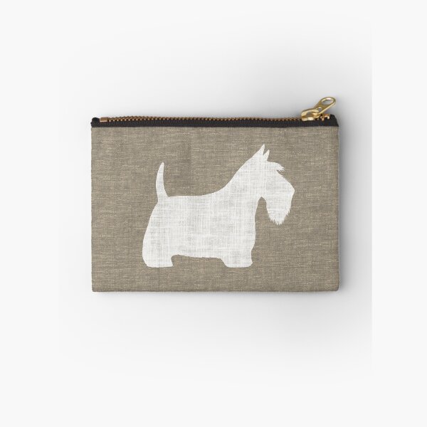 Item preview, White Scottish Terrier Silhouette(s) designed and sold by Jenn Inashvili.
