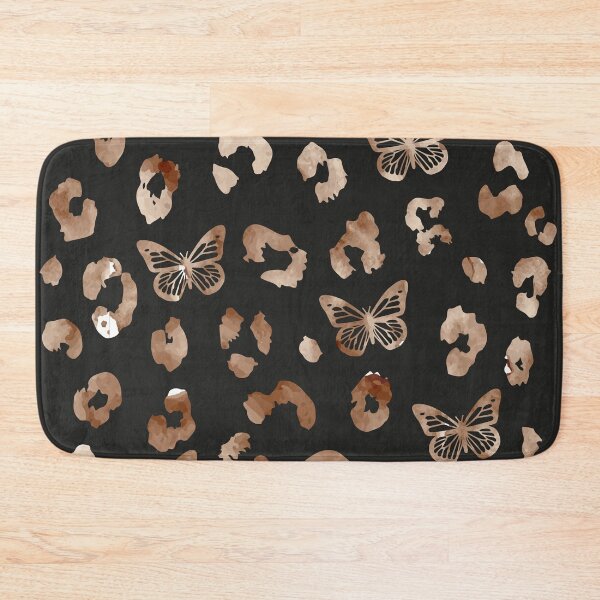 Item preview, Leopard Butterfly Black Pattern designed and sold by LIRAZ ZIV.