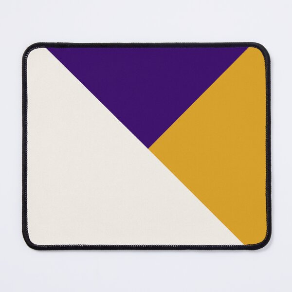 Item preview, Tricolor Geometry Purple Yellow designed and sold by La Chic.