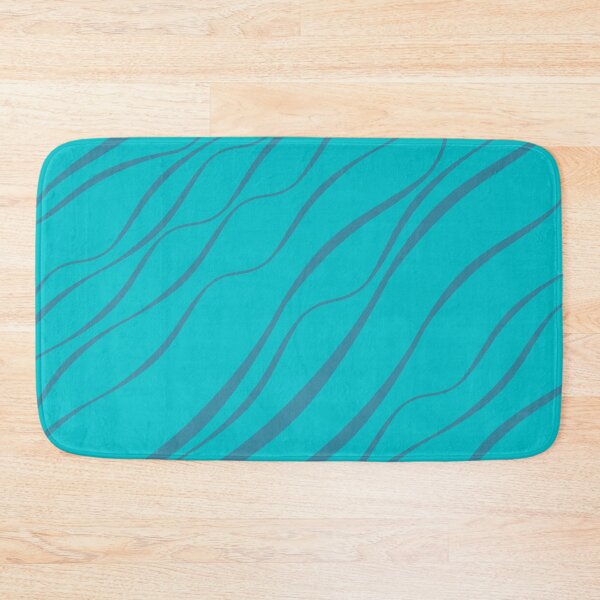 Item preview, Blue Wavy Lines Abstract designed and sold by trendingatees.
