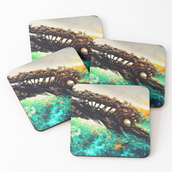 Item preview, Intergalactic Sea Monster designed and sold by BizarreTherapy.