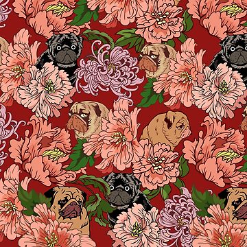 Artwork thumbnail, Because Pugs by Huebucket