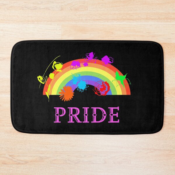 Item preview, Flower Rainbow Gay Pride Message designed and sold by Artstastic.