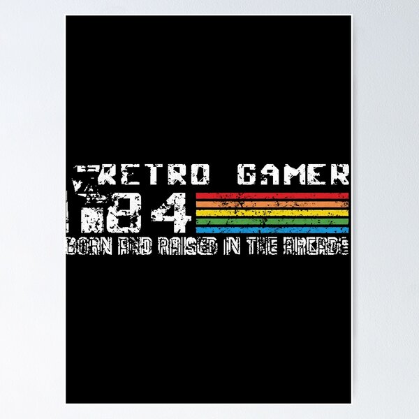 Artikel-Vorschau von Retro-Gamer! In der Spielhalle geboren und aufgewachsen!, designt und verkauft von JonathanZ47305.