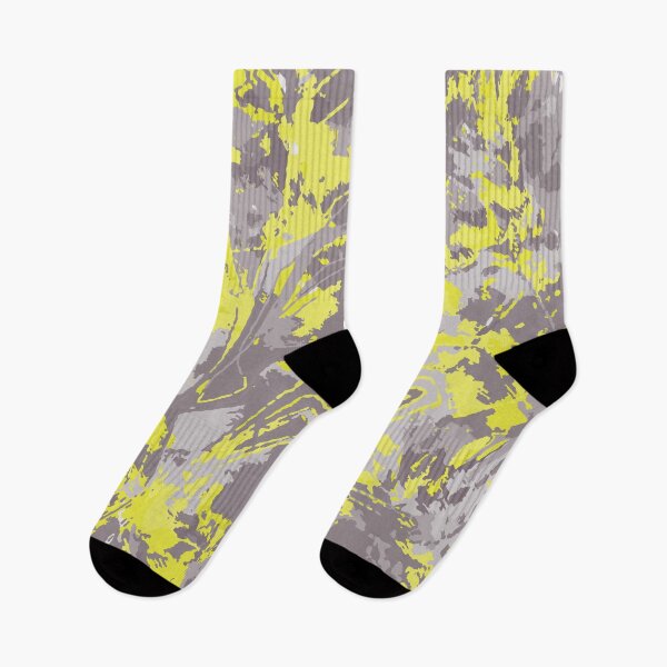 Item preview, Abstract Grey Yellow Exclusive Pattern designed and sold by LIRAZ ZIV.