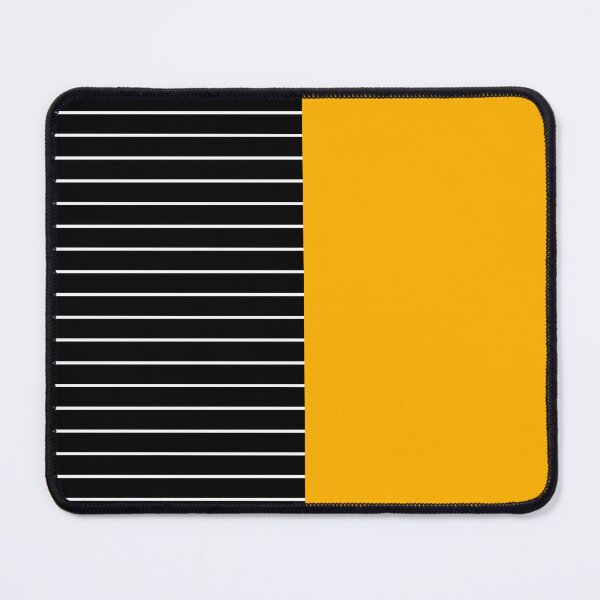 Item preview, Striped Block Solid Mustard designed and sold by Miss Striped.