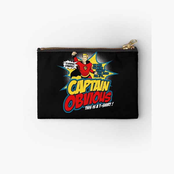 Item preview, Captain Obvious to the Rescue designed and sold by Nerd Shizzle.