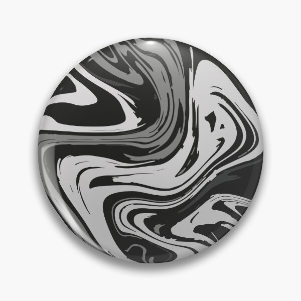 Item preview, Liquid Black and White Pattern designed and sold by LIRAZ ZIV.