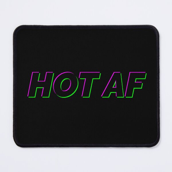Item preview, HOT AF - Glitch Text designed and sold by Lovers and Ravers.