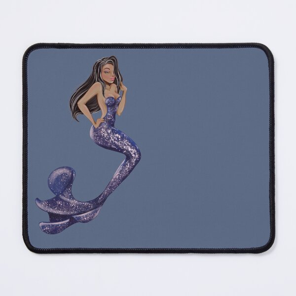 Item preview, Glam Girl Mermaid Writer Illustration Night Out designed and sold by CreativeBu.