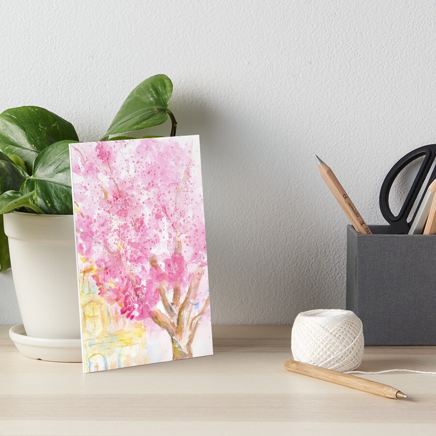 Close up tree Art Board Print