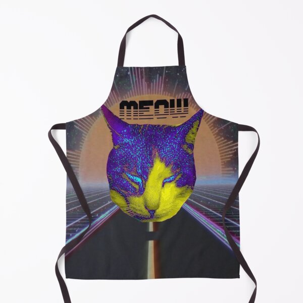 Item preview, vaporwave meow cat  designed and sold by Cyberomiz.