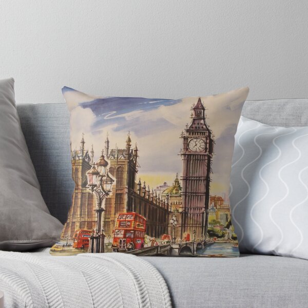 Item preview, 1960 Londres. Vuela allí por Qantas designed and sold by SuperMerchMan.