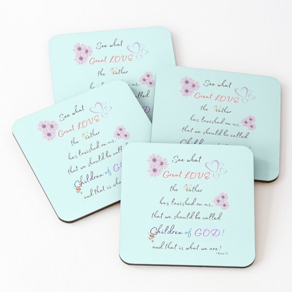 Item preview, Great Love - Children of God designed and sold by Ceramic Scripture.
