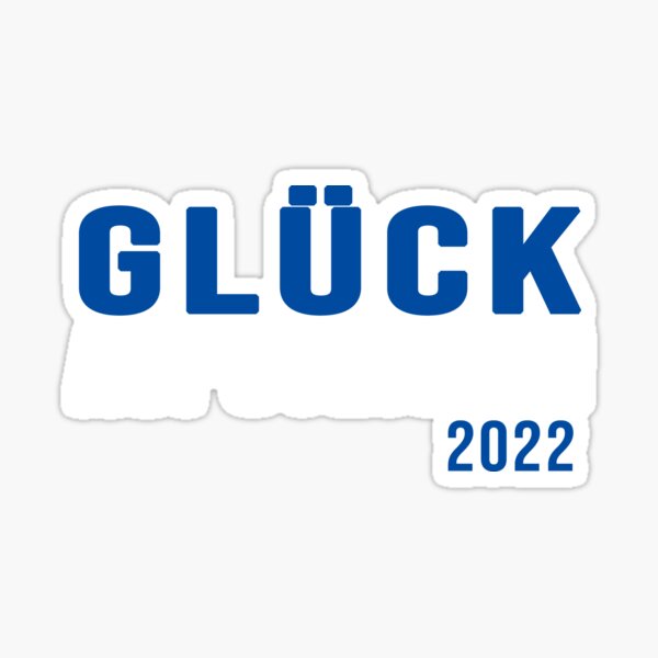 "Schalke Glück Auf Steiger 2022 Blau Weiß Schalker" Sticker by petsfeet