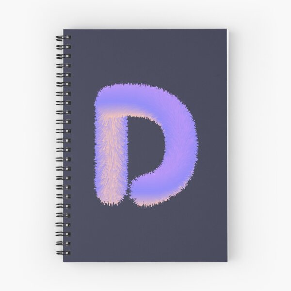 Artikelvorschau, letter D with the effect of fur. shaggy letter entworfen und verkauft von mlanaa.