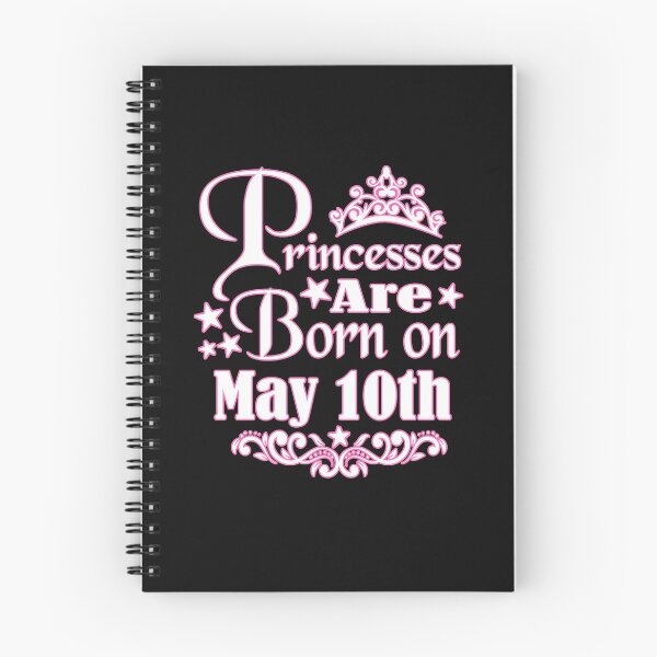 Item preview,  Princesses Are Born On May 10th Funny Birthday designed and sold by Tee Kaboom!.