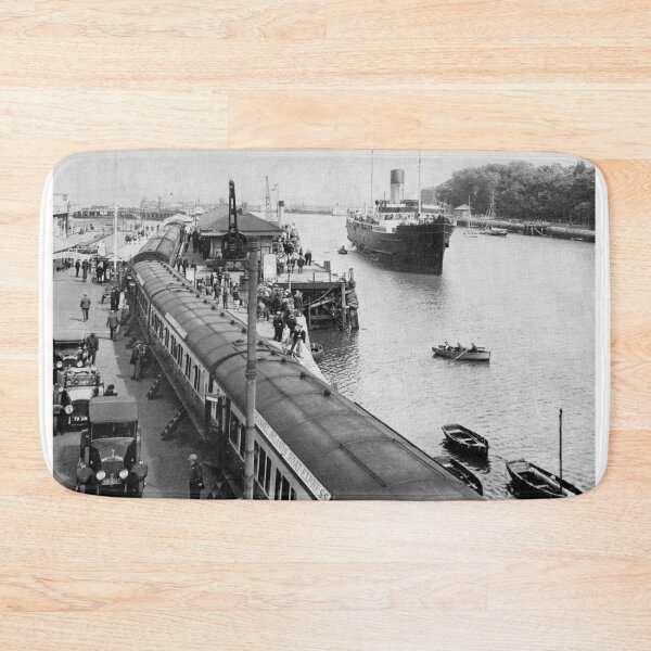 Item preview, Boat Train at Weymouth Docks, August 1929.  designed and sold by Random Railways.