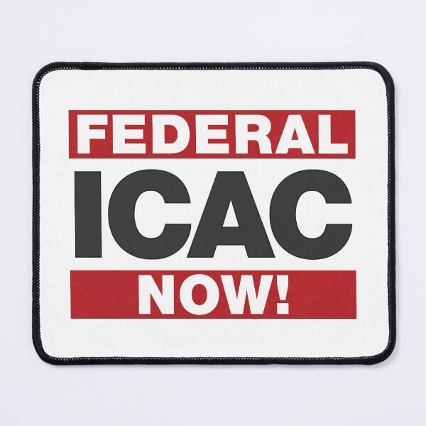 Item preview, FEDERAL ICAC NOW designed and sold by Linubidix.