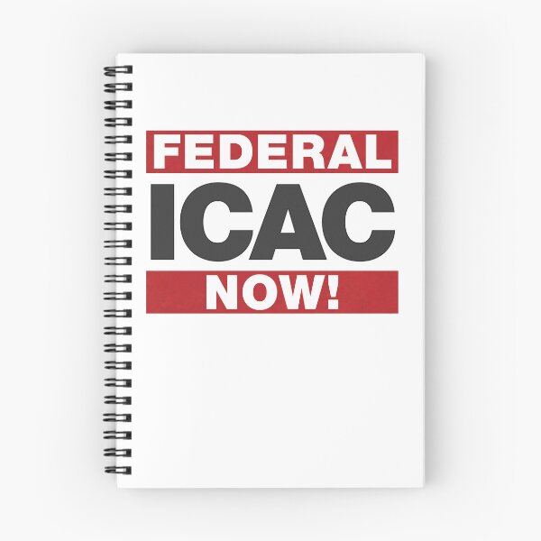 Item preview, FEDERAL ICAC NOW designed and sold by Linubidix.
