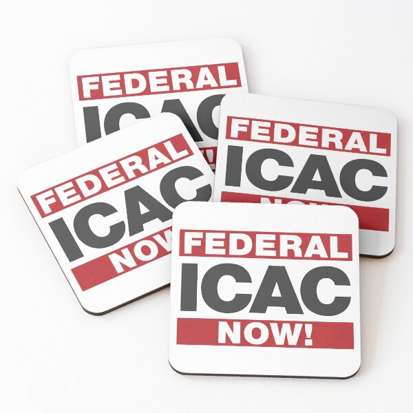 Item preview, FEDERAL ICAC NOW designed and sold by Linubidix.