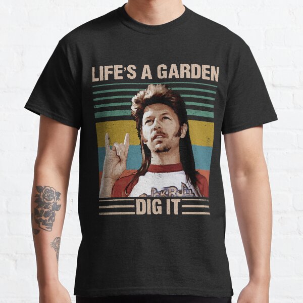 t-shirt gardening flowers plants nature lover funny 5550 Life's a garden dig it 