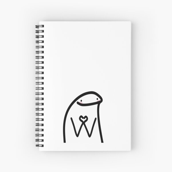 Confused Flork meme Spiral Notebook for Sale by onlyheba in 2023