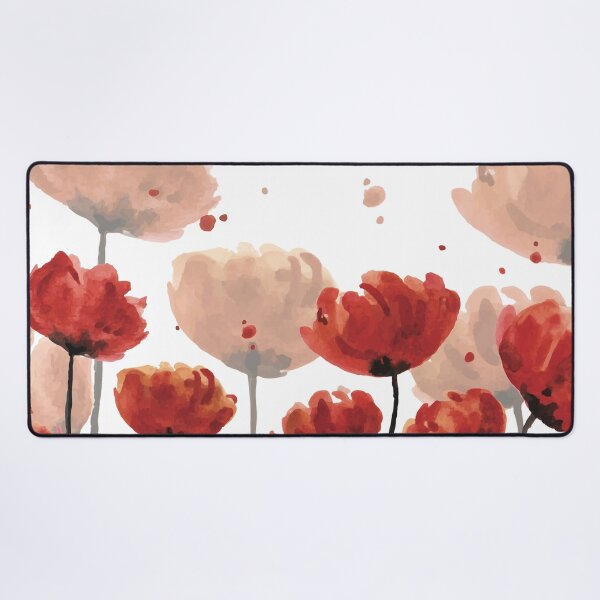 Item preview, Poppies watercolor designed and sold by LaPetiteBelette.
